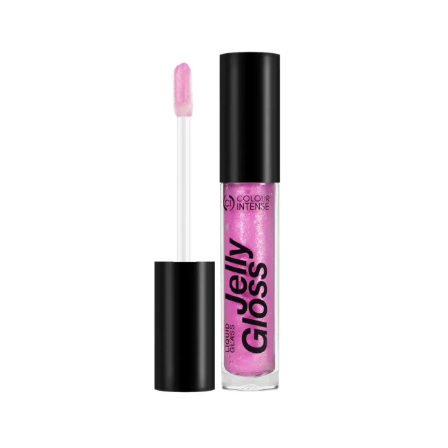 Блиск для губ з шиммером Jelly Gloss liquid glass 6 мл LG-131 Colour Intense 006 Рожевий, фото 3 Блиск для губ з шиммером Jelly Gloss liquid glass 6 мл LG-131 Colour Intense 006 Рожевий, фото 3